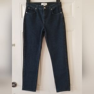 Ba&Sh Balm Two Tone Cropped Jeans